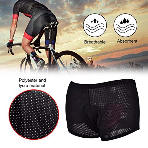 Ropa interior ciclismo acolchada 3D Unisex miniatura 4