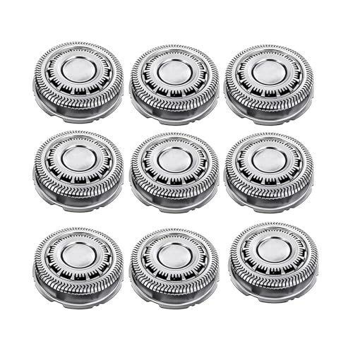 Lot de 3, 6 ou 9 têtes de rasoir de rechange compatibles avec Philips SH90 Series 9000, SW6700/91, SW9700/83, S9311/27, S9311/84, S9311/87 et S9321/88(9PCS-SH90)