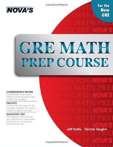 Buy Novas GRE Math Prep Course 2014 Book Online at Low Prices in India ...