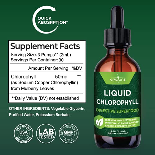 New Age NACH4PA Chlorophyll Liquid Drops thumb #1
