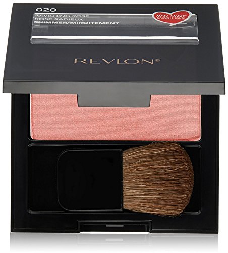 Image of Revlon Powder Blush Face Makeup, High Impact Buildable Color, Lightweight & Smooth Finish, 020 Ravishing Rose, 4.8 g