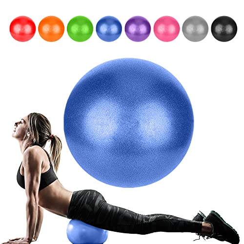 Pilates Ball, Gymnastikball Klein, 22cm Pilatesball, Gymnastikbälle Kinder, Overball Fitnessball Yogaball Fitball Büro Ergonomisch Balancegeräte für Yoga Gymnastik Gym Exercise Fitness Therapiebedarf