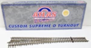 Micro-Mark Atlas® #5 Left Hand Turnout w/Brown Ties Code 148, O' Scale