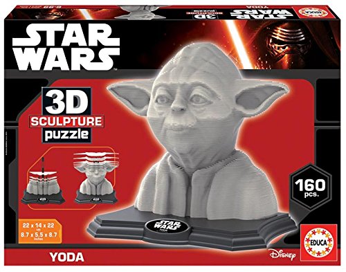 Grandi Giochi GG00361 - Puzzle 3D Sculpture Yoda
