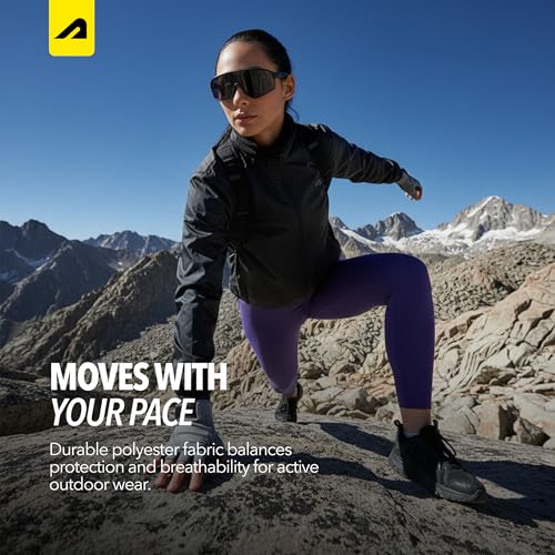 Image of Boldfit Windcheater Jacket for Women, Lightweight & Wind-Resistant with Reflective Cool Jacket for Women, Relaxed Fit-Stylish Windbreaker for Outdoor with Zipper Pockets