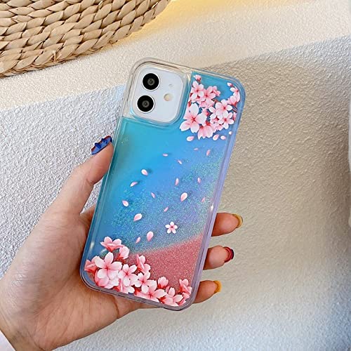Coque iPhone 12 Pro TPU PC antichoc pour téléphone portable rose