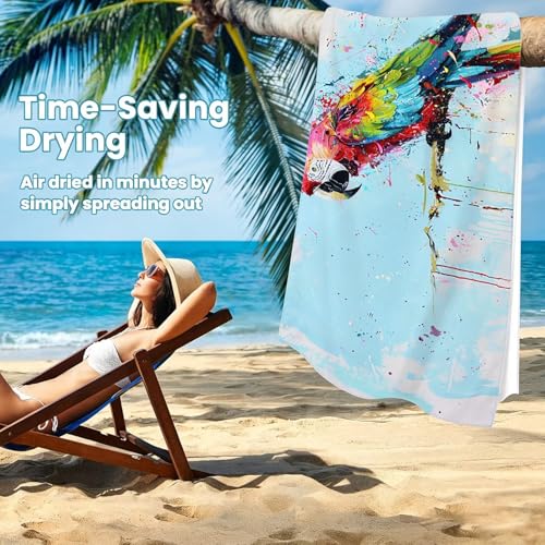 Drap de plage et serviette piscine grand format pour vos vacances