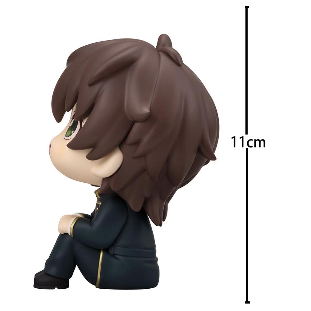 Lelouch Lamperouge Statuetta Anime Look Up Action Figure Kururugi | Modellino seduto, ornamento decorativo in PVC, 11 cm, regalo per collezionisti, mini statua carina