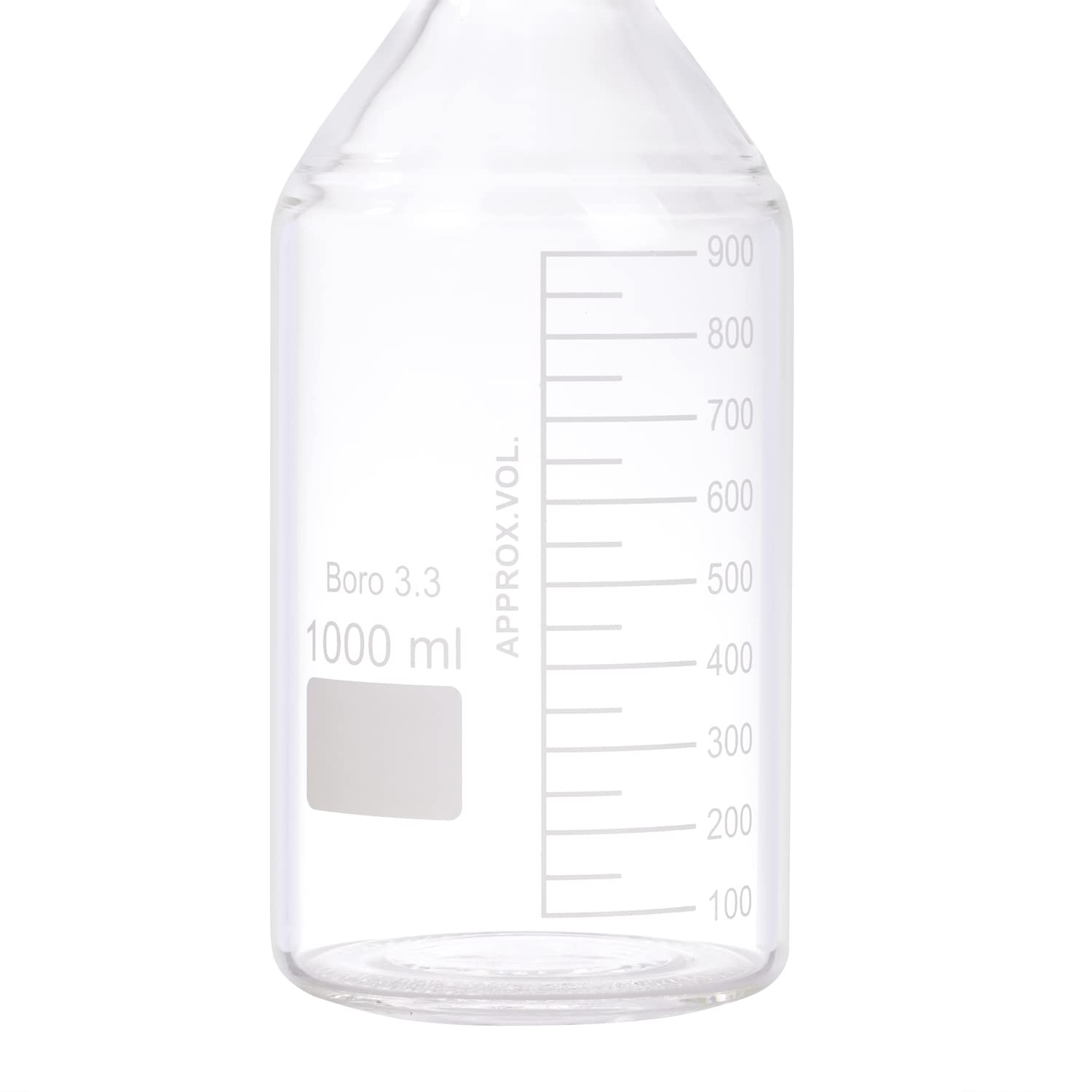PATIKIL 12 Pack Reagent Edia Storage Bottles, 50l Borosilicate Glass - View #4