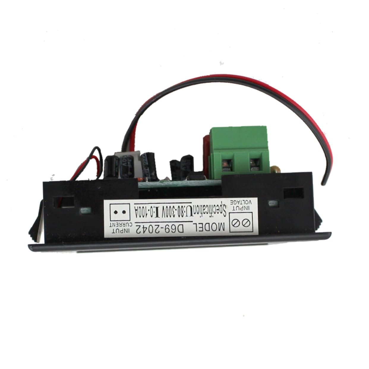 Uonlytech 2 Voltímetros Digitales Amperímetros Con Pantalla Lcd Medidor De Voltaje Ca Medidor De Voltaje Inteligente Combinado