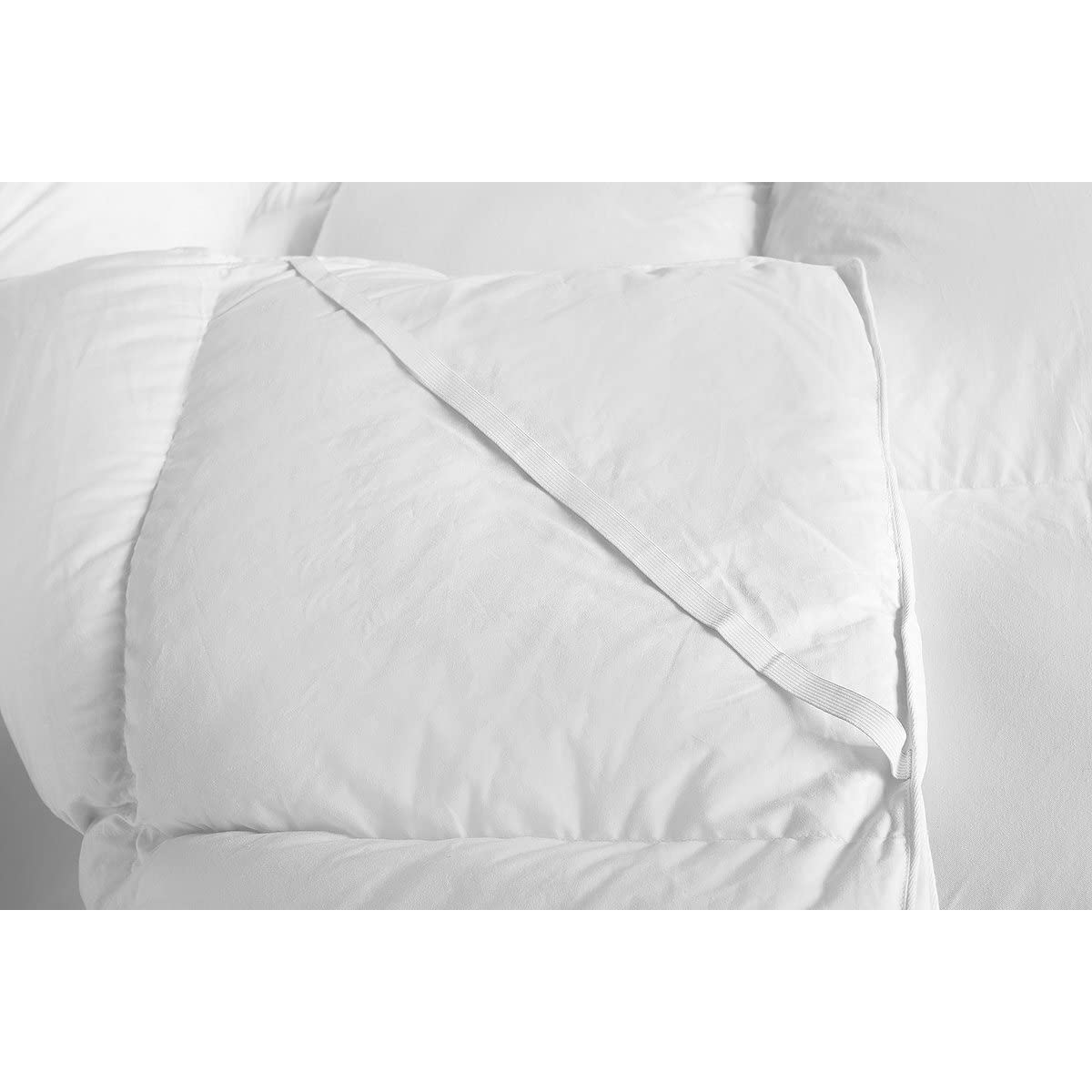 MA72 nakładka na materac, nakładka na materac, 160 x 200 cm, 4800 g, 30% pierza, 70% puchu, 100% naturalny