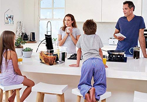 Souvia Sous Vide Immersion Circulator W/Accurate Temperature, Programmable Digital Touch Screen Display, Ergonomic Grip To Fit Any Pot Ultra-Quiet,1100 Watts, Black #TOP6