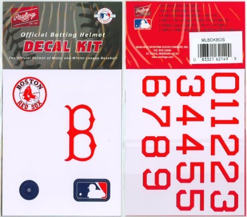 Rawlings Authentic MLB Official Batting Helmet Decal Kit from