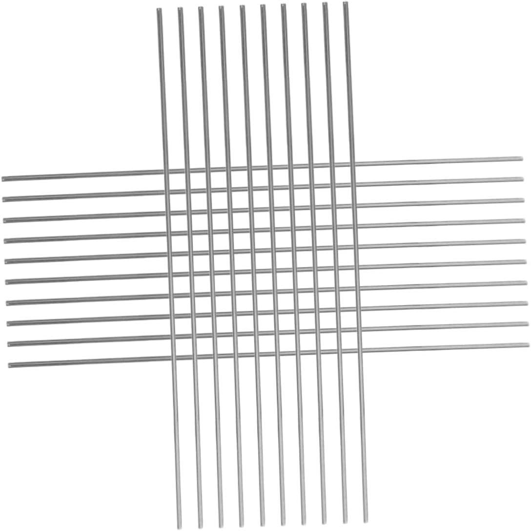 TEHAUX 40pcs Crochet Blocking for Knitting Board for Craft Projects Effortless Fixation Holey Knitting Boards for Crocheting Supplies