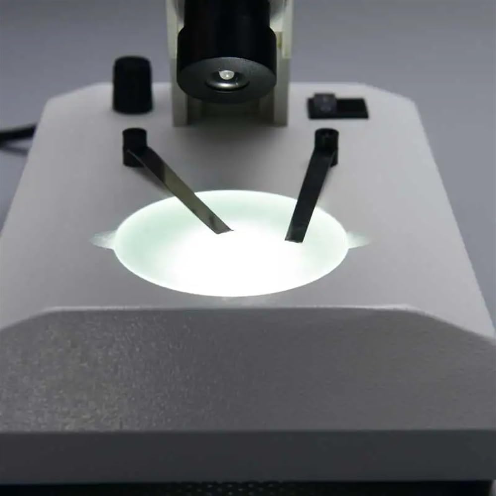 Microscope Observation 107mm/125mm Stereo Microscope Glass Plate for Working Stage Transparent Glass Board 1pcs(107mm)