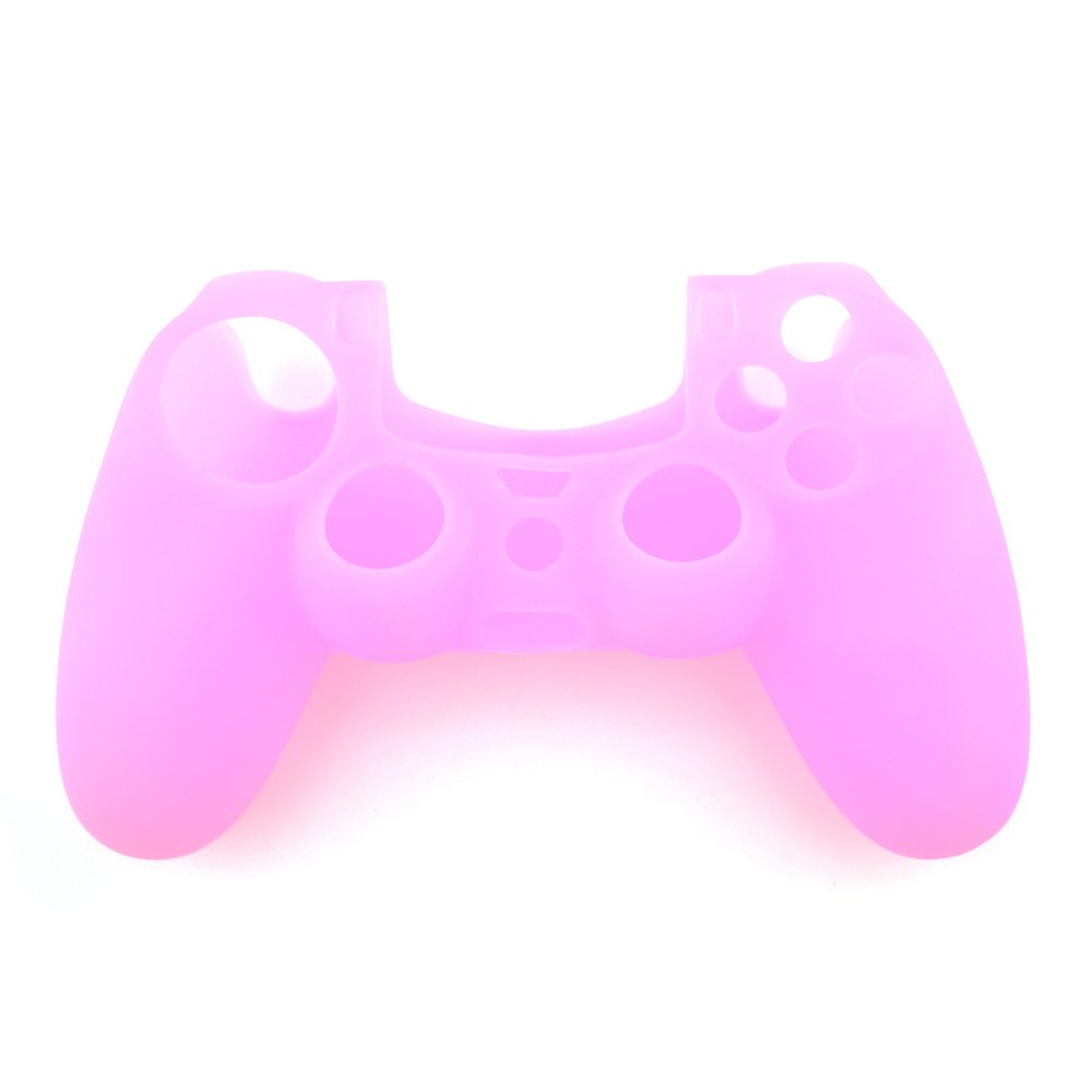 Cinpel Silicone Case for Sony PS4 Controller Pink