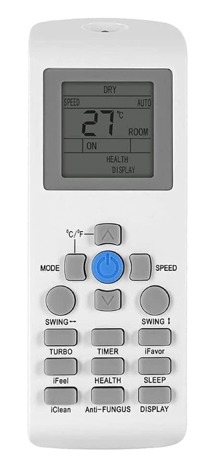 5 Year Warranty YKR-P/002E AC Remote Compatible for Onida | VIDEOCON | Reconnect | AUX AC Remote YKR-P/002E (Exactly Same Remote Will Work Only)-image-48