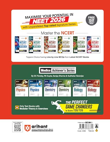 Image of (Old Edition) Arihant 38 Years NEET Biology Chapterwise Topicwise Solved Papers (2025-1988)