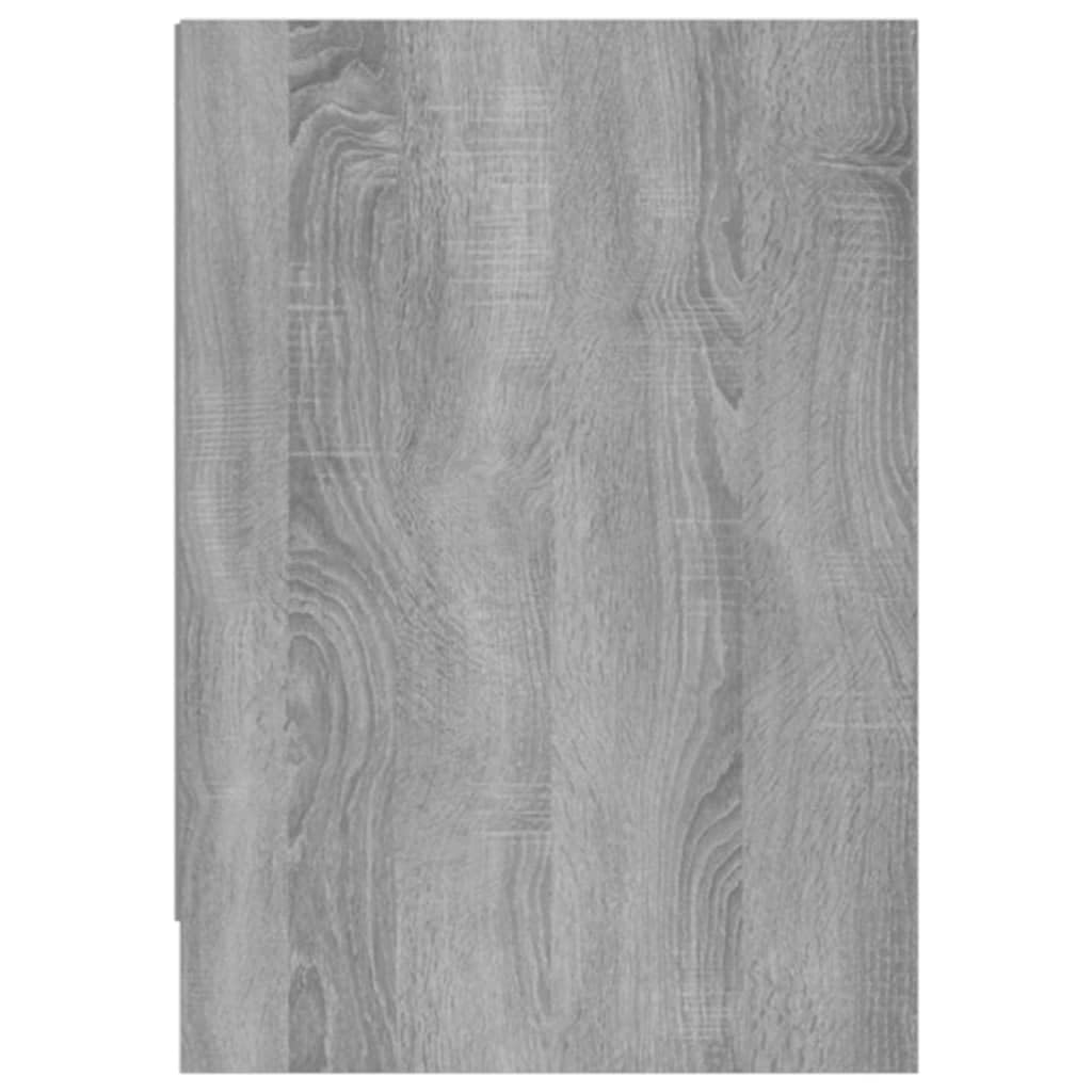 Hothingwell Sonoma szafka pod telewizor szara 146,5x35x50 cm drewno inżynieryjne | 4 drzwi, 2 sztuki do montażu, przechowywanie DVD i konsoli, łatwe czyszczenie