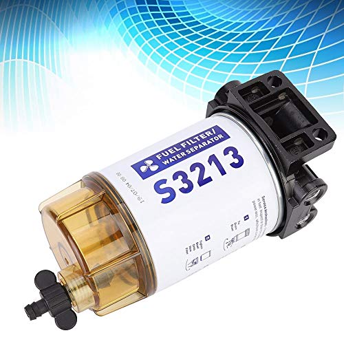 Suuonee Öl-Wasserabscheider, Boot Marine Außenborder-Wasserabscheider-System mit Kraftstofffilter OE: 35-60494-1