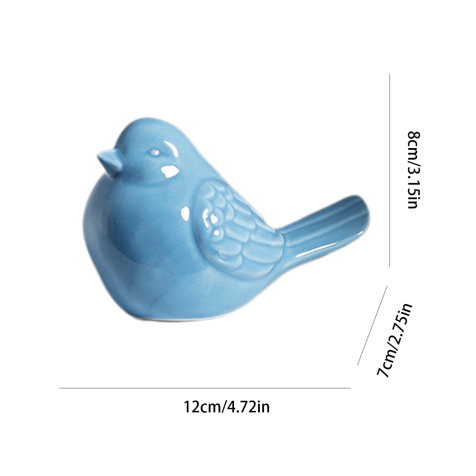 鳥の置物 Amazon.co.jp: shjxi セラミック鳥の置物 - かわいいトイレスクリュー