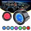 52mm (2") 7-Color Digital LED Turbo Boost Gauge - 0-60 PSI Boost Pressure Meter for Car Truck Boat Auto Racing #1