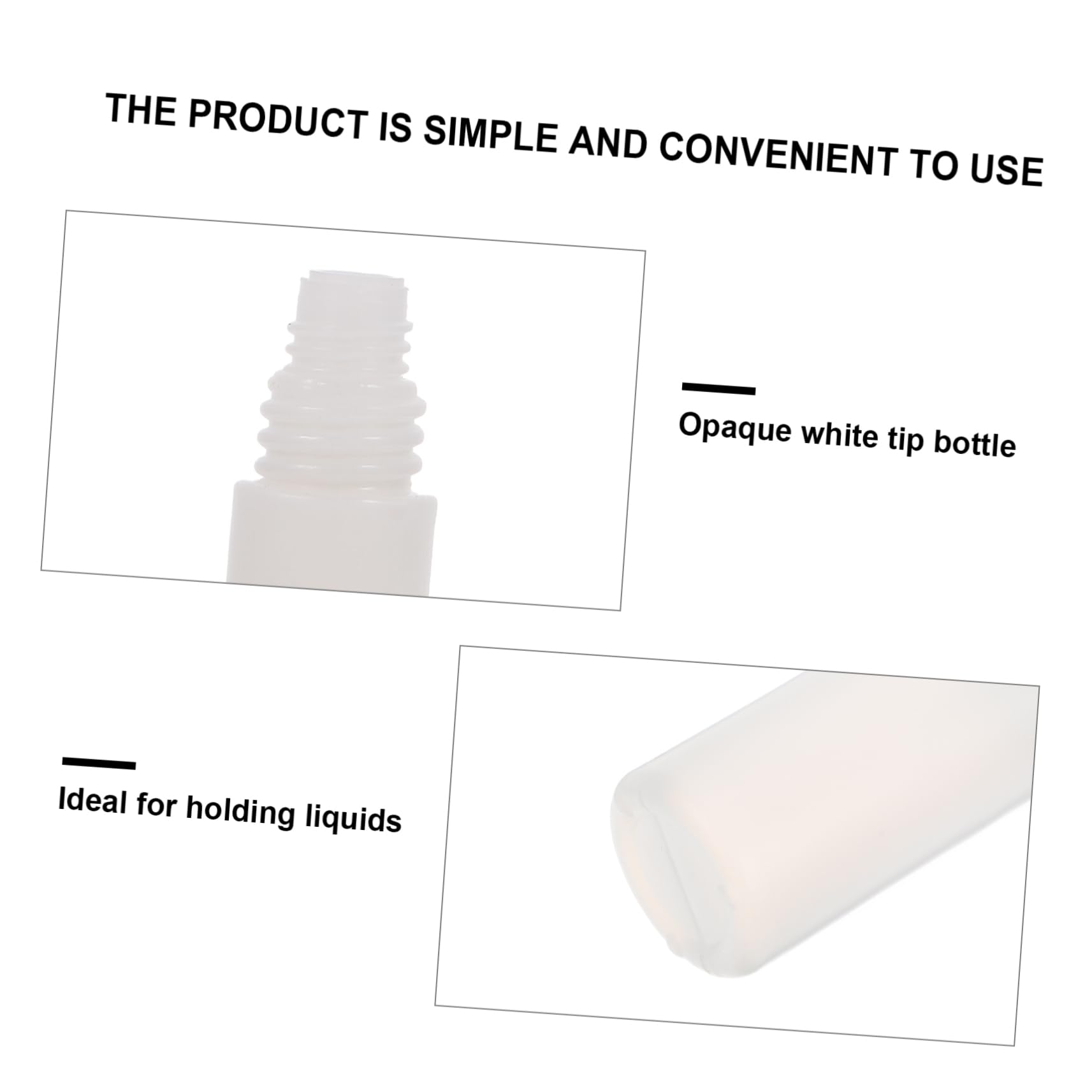 Pegamento Líquido para Manualidades DIY white 6ml, 50 Piezas