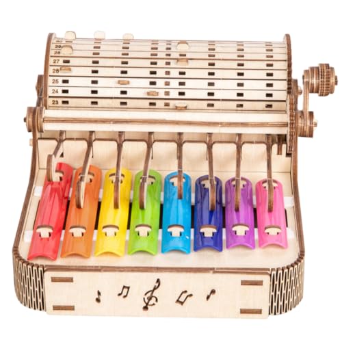 EXCEART 木製木琴 子供用楽器 打楽器 音プレート付き 音楽玩具 早期教育玩具 音感育成 音楽遊び 遊び道具