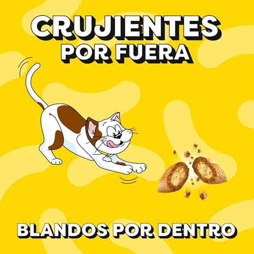 Miniatura 7 de Mars Catisfactions Premios para Gatos, Sabor Salmón (Pack de 6 x 60g)