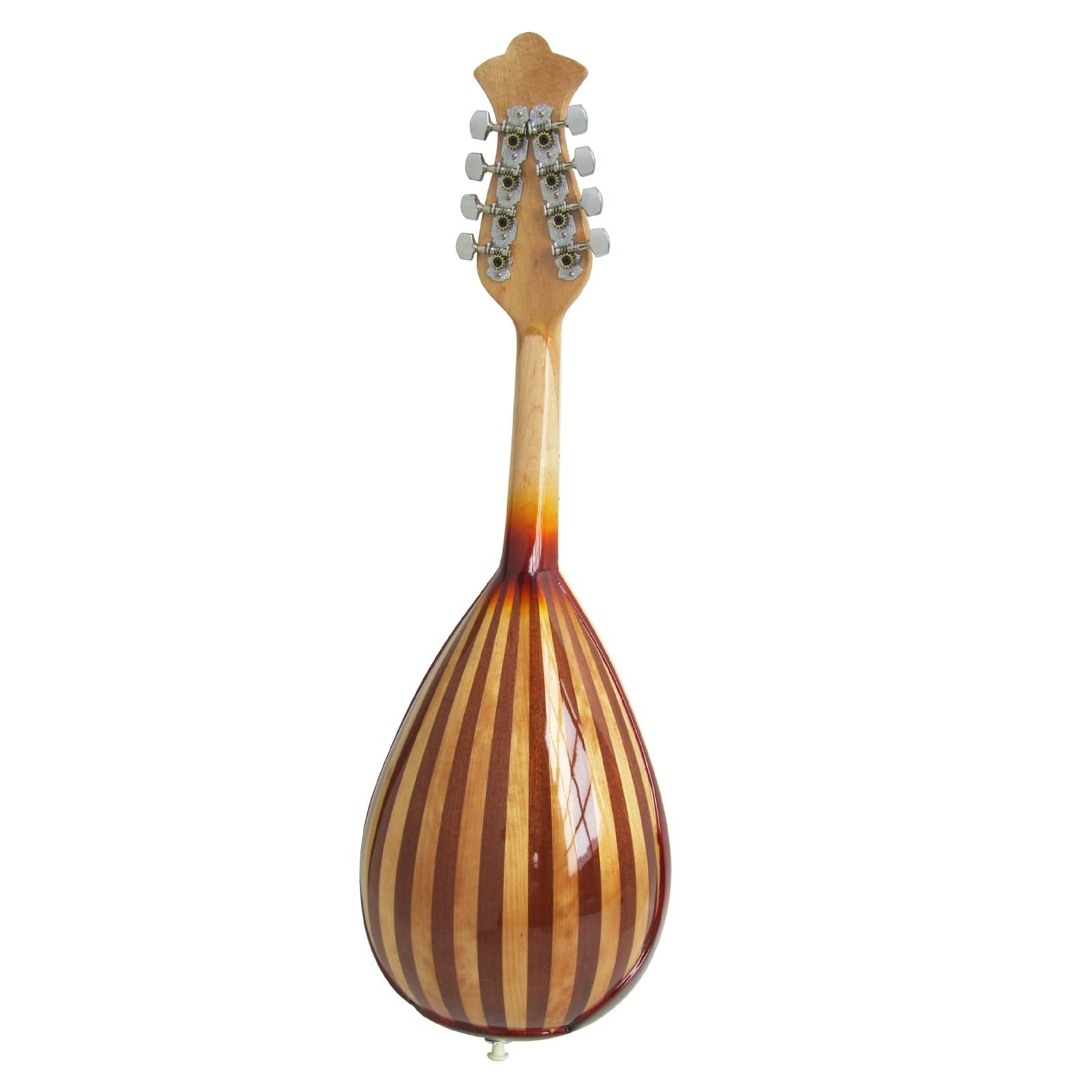 Treble Mandoline Bois Massif Huit Cordes Mandoline Cordes En Acier Avec Étui En Cuir Mandoline pour Adulte