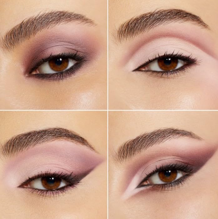 Huda Beauty Original Creamy Eyeshadow-Palette, 9 Lidschatten, 8,22 g, von BELLA (COOL MATTE Obsessions, 1 Stück)