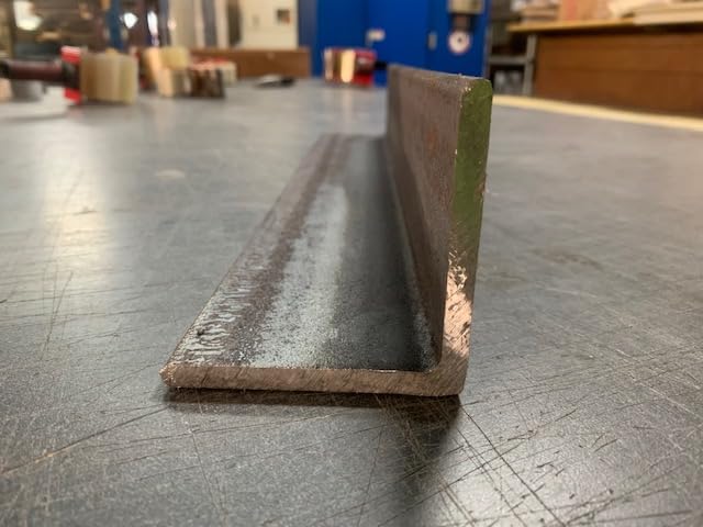 1/8" Thick Steel Angle Iron x 2" x 2", Mild Steel, Pick Your Length (Steel, 84 INCH)
