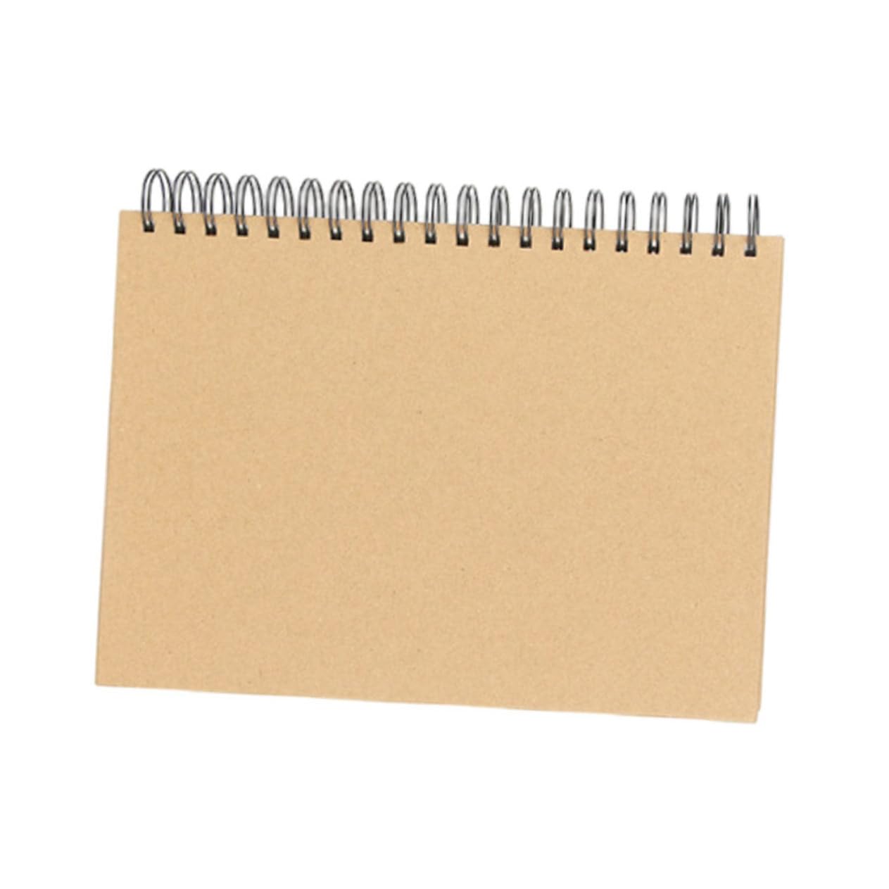 Gogogmee 1pezzi Blocco da Disegno Spirale Carta Bianca Vuota Blocco da Disegno Rilegatura Resistente Pagina Vuota per Pittura Scrittura Creativa al Sicuro