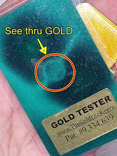 Gold Bullion Coin Tester Scanner - Credit Card Size - Fits In Your Wallet #TOP1