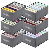 👕【Effektive Kleidungssortierung】 Der Schrank-Organizer ist mit mehreren Fächern ausgestattet und kann Ihnen dabei helfen, Kleidung ordentlich aufzubewahren und zu sammeln. Der Schrank-Organizer verfügt über 7 Kartenfächer, die Ihre Kleidung trennen können, sodass Sie Ihre Kleidung klassifizieren, effektiv und einfach organisieren können erinnern.