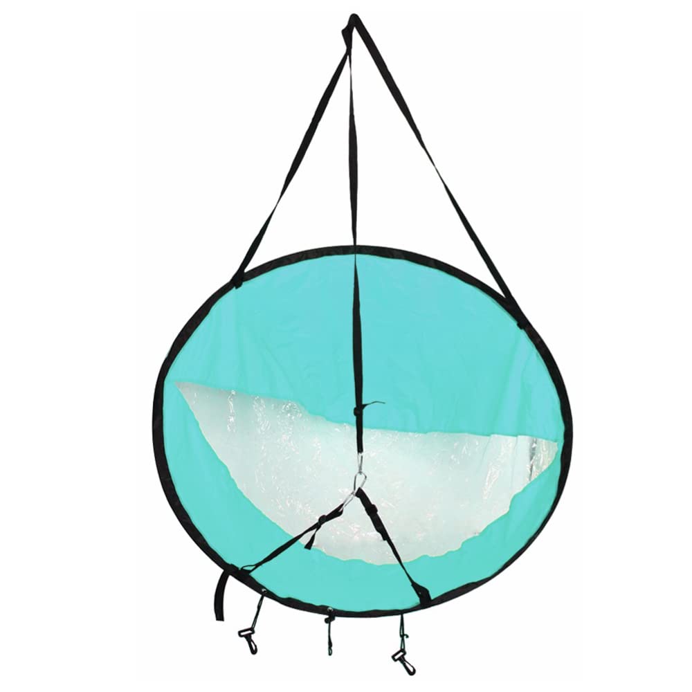 per FACULX 42 per KAYAK Wind Sail Paddle Canoe Portatile Popup Downwind Sail Kit per KAYAK Accessori per Gommoni per Kayak Canoe