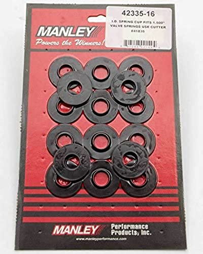Manley 42122-16 Valve Spring Cup pour culasse de moteur haute performance