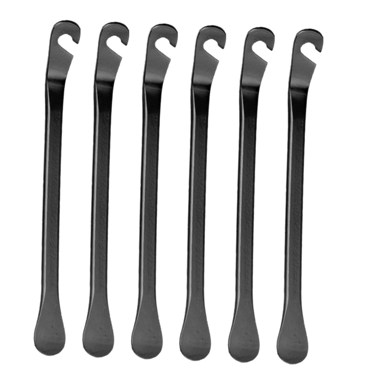 Sosoport Outil De Réparation De Pneus Vélo De Montagne Outils De Pneu Outils De Démontage De Pneus Leviers Outils De Vélo Levier De Pneus De Vélo Dissolvant 45 Acier Noir