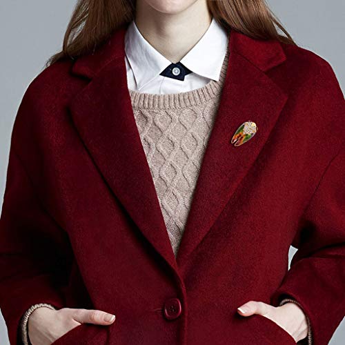 LLLucky Cigale spilla Insetti Strass Charms Moda