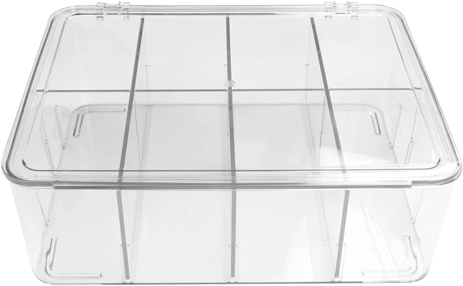 Tea Storage Box Plastic Tea Bag Organizer Stackable Tea Bag