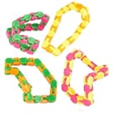 (1) Snap and Click 24 chain pieces puzzle sensory hand fidget fine motor tool autism adhd toy
