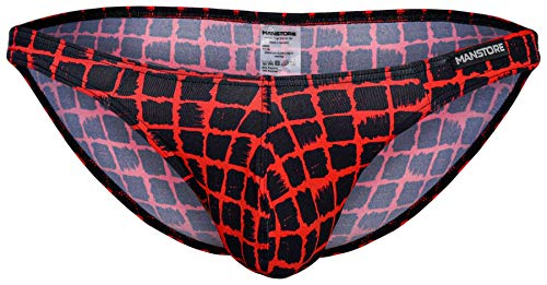 MANSTORE - M800 Low Rise Brief - Fb. red/Black - Gr. M - limitiert Cover