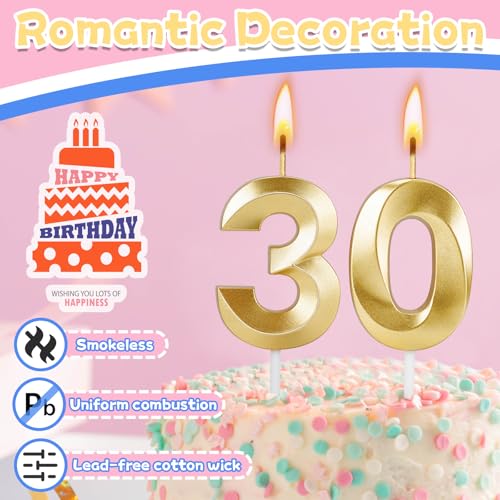 Royoroyi NBC-30 30Th Birthday Candles thumb #3