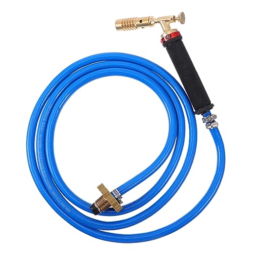 LIFKOME High Temperature Oxygen-Free Gas Welding Torch All-Copper Construction Adjustable Flame for Home and Outdoor Use