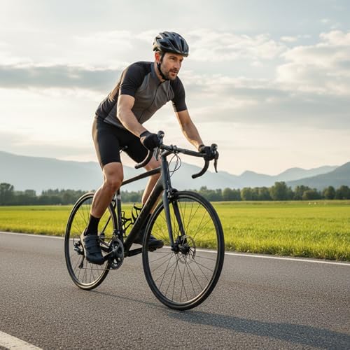 Image of Tommaso Mens Cycling Shoes - SPD Compatible Outdoor, MTB, Gravel & Mountain Bike Shoes - Walkable Design - Cleats Not Included