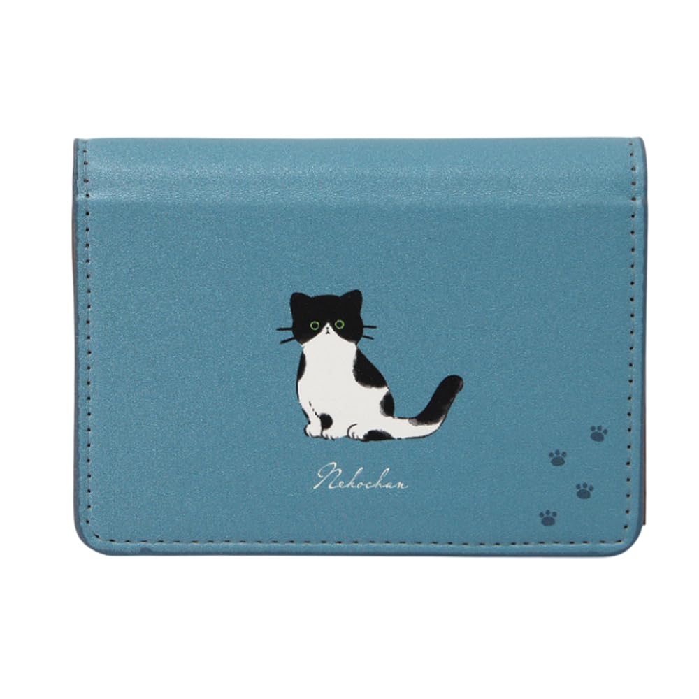 Amazon | [モノモード] 猫 名刺ケース ワンポイントデザイン 大容量50
