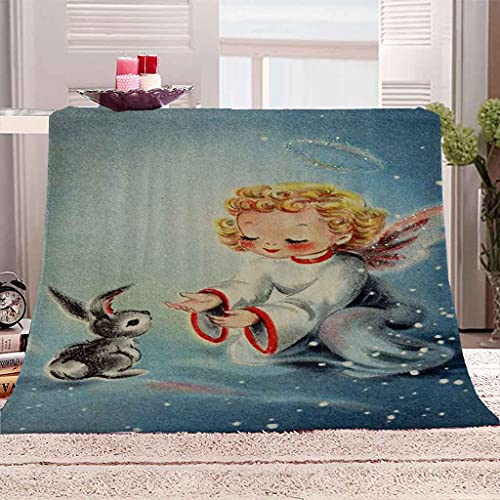 Couverture polaire chaude impression 3D douce au toucher