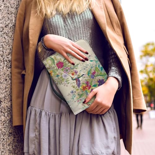 Hummingbird Print Bible Cases for Woman Bible Carrying Tote Bags Church Bag with Handle Carrying Book Case for Bible Accessories size：XL3