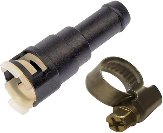 Muzzys UPGRADED 800-403 Stronger than OEM Heater Core Coolant Hose Quick Disconnect Connector w/Clamp ONLY FITS: 5/8" Tube and 5/8" Heater Hose. FITS: Many Buick Chevrolet Ford GMC Oldsmobile Pontiac