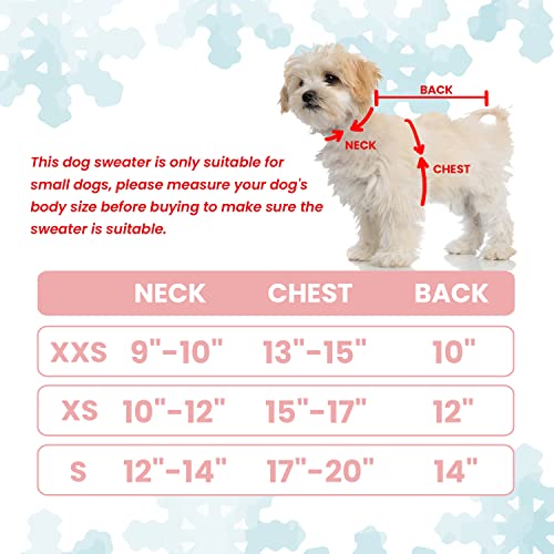 Small-Dog-Sweater-Cute-Flower-Winter-Fall-Warm-Small-Dog-Clothes-Cold-Weather-Turtleneck-Knitwear-Sweaters-Cozy-Pet-Outfits-for-Small-Dog-Cats-Puppy-XS - Cucciolini Doodles   Small-Dog-Sweater-Cute-Flower-Winter-Fall-Warm-Small-Dog-Clothes-Cold-Weather-Turtleneck-Knitwear-Sweaters-Cozy-Pet-Outfits-for-Small-Dog-Cats-Puppy-XS